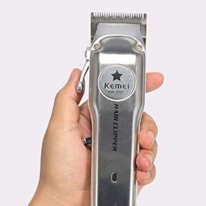 Kemei Rechargeable Electric Hair Clipper for Men
