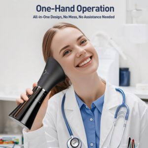 Headot Electric Ear Cleaner with 4 Pressure Modes & 6 Tips – IPX7 Waterproof