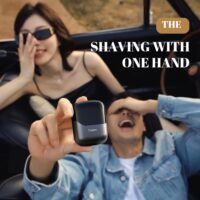 Men’s Electric Foil Shaver – USB-C, Waterproof, LED Display, 3 Floating Blades - Image 7