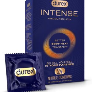 Durex Intense Non-Latex Condoms – Ultra Thin, 24 Count