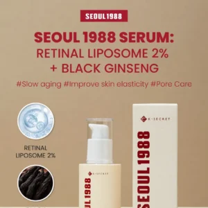 KSECRET - SEOUL 1988 Serum : Retinal Liposome 2% + Black Ginseng