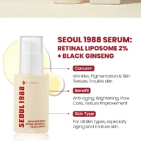 KSECRET - SEOUL 1988 Serum : Retinal Liposome 2% + Black Ginseng - Image 6